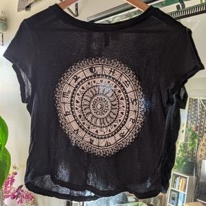 Astrology crop top